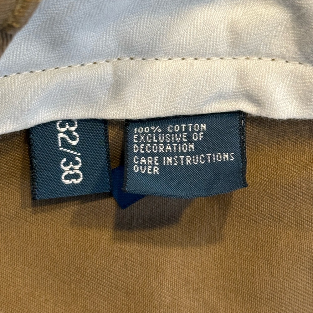 POLO by RALPH LAUREN - Men's Pleated Khaki Pants - Picture 4 of 5